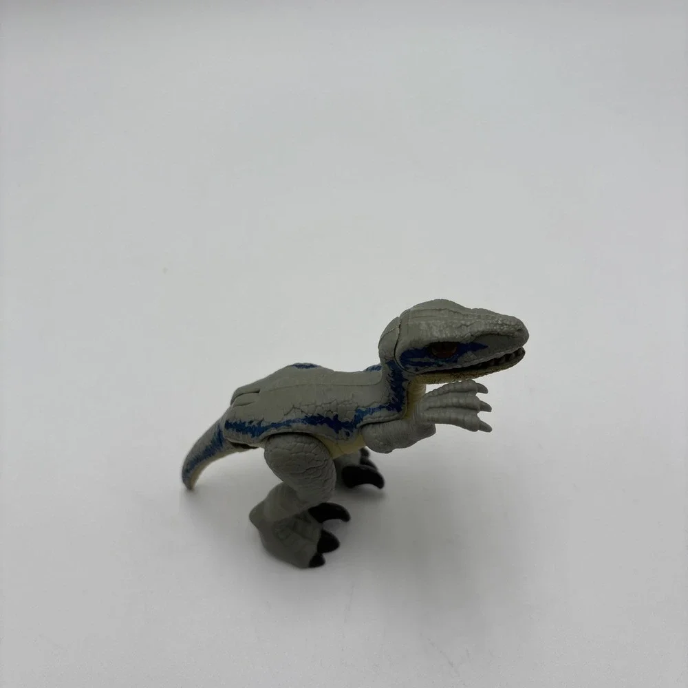 Jurassic Park Velociraptor Blue Moveable Mouth Limbs Figure 5